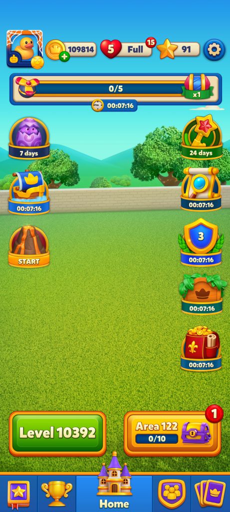 فروش اکانت بازی رویال مچ ( Royal Match )