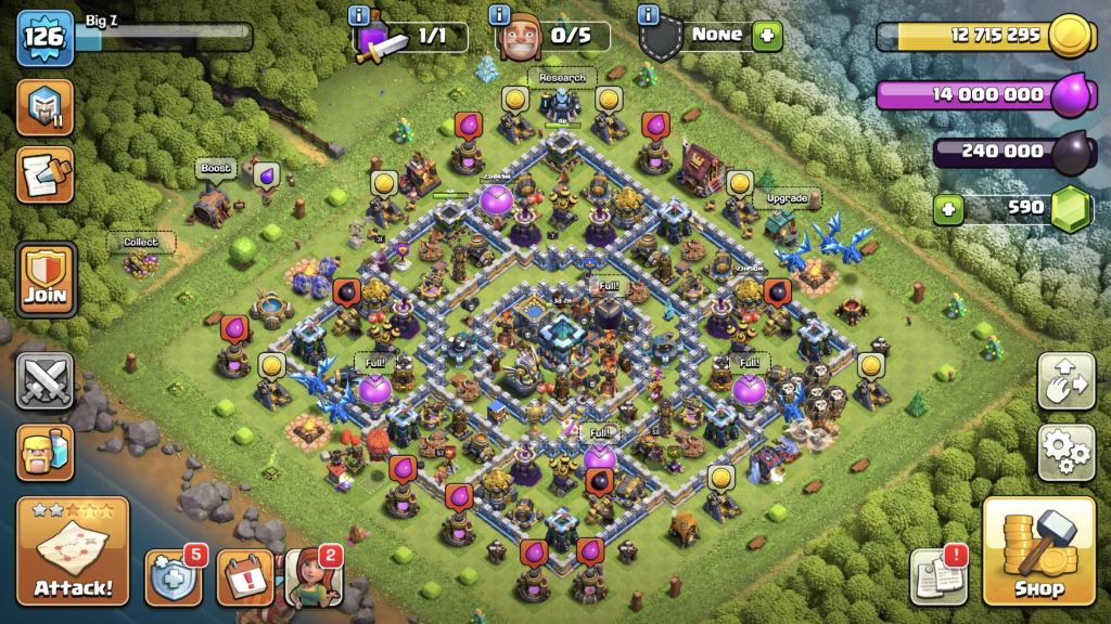 اکانت کلش اف کلنز ناب