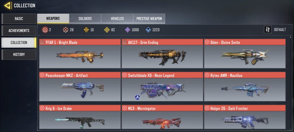 اکانت کالاف حرفه ای گاد خفن