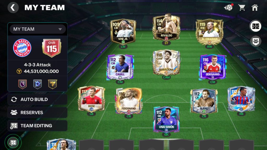 اکانت اف سی موبایل اورال ۱۱۵