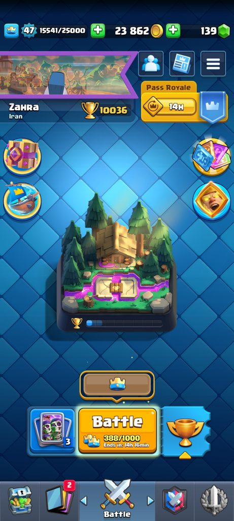 اکانت کلش ۱۰ هزار