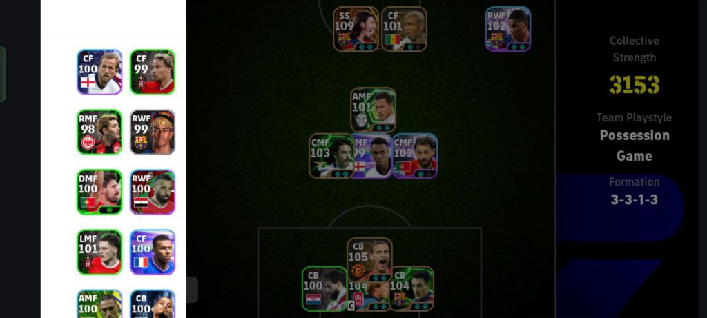 اکانت ای فوتبال موبایل مسی