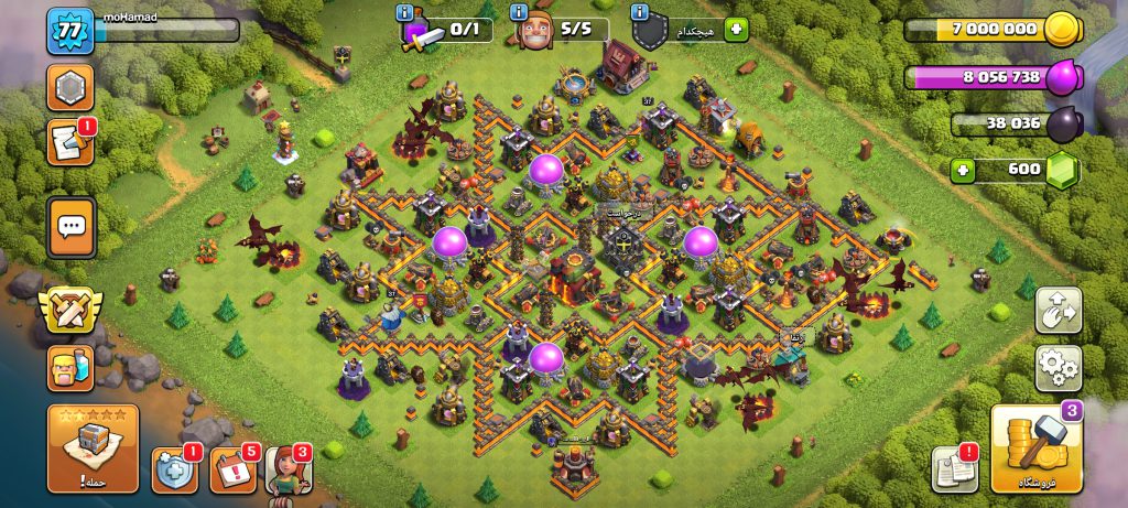 فروش دو کانت کلش تان 13 و 10 مکث توافقی