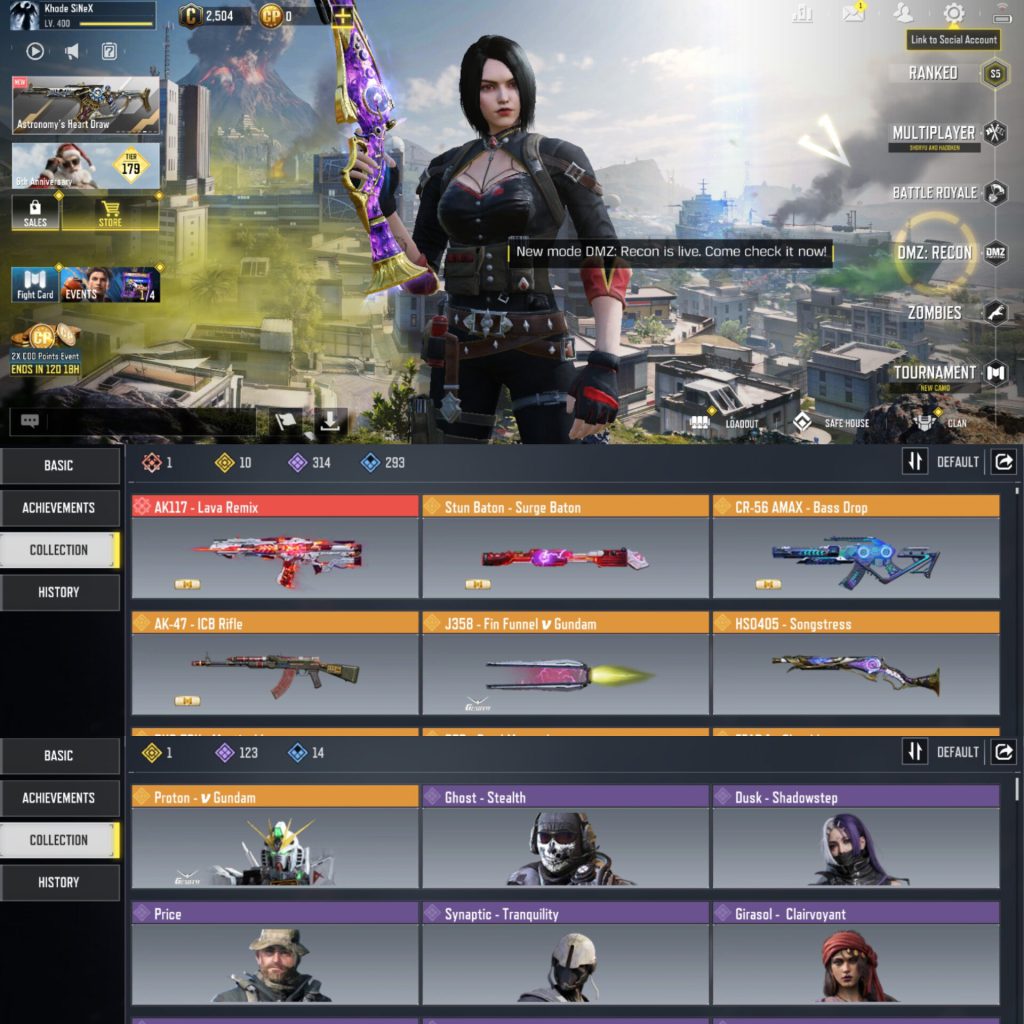 فروش اکانت کالاف