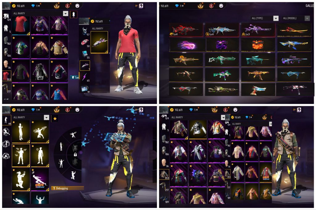 اکانت فری فایر